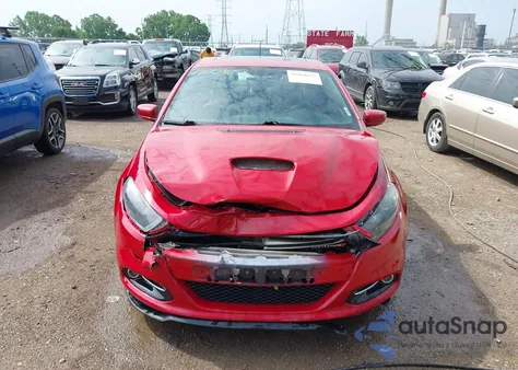 2016 Dodge Dart Gt z USA, uszkodzony, nr VIN 1C3CDFEB0GD578072